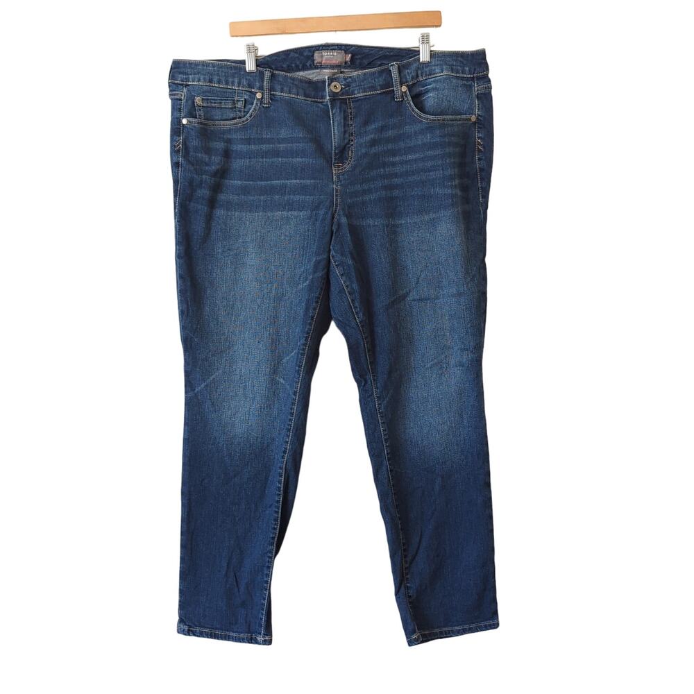 Torrid Jeans Womens Plus Size 20R Boyfriend Straight Vintage Stretch Denim Pants